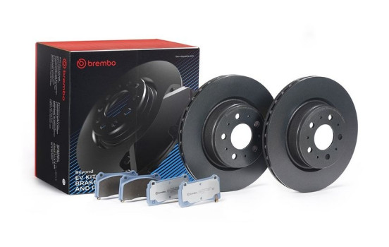 Brake set, brake disc KT 08 001 Brembo