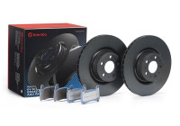Brake set, brake disc KT 08 003 Brembo