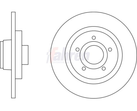 DRIVING BRAKE DISC