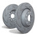 EBC Brake Disc Grooved Blade (BSD series) BSD2128