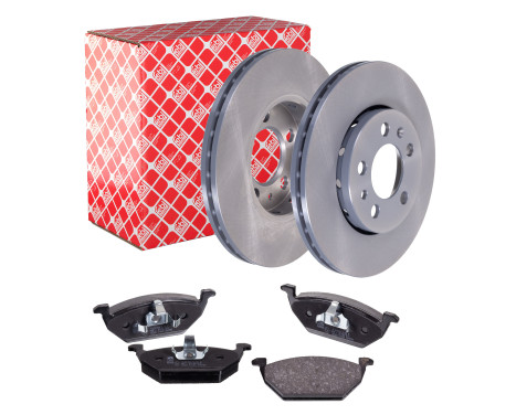 Febi Brake Discs + Brake Pads Combi Deal P-F-01-00154 Febi Combi Deals