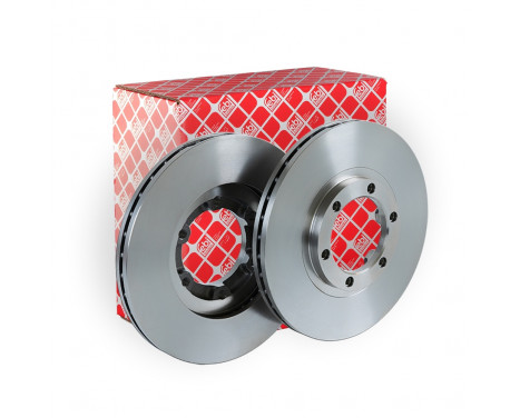 Febi Brake Discs + Brake Pads Combi Deal P-F-01-00179 Febi Combi Deals, Image 2