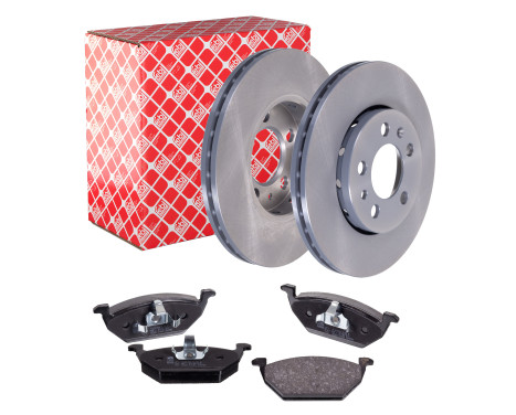 Febi Brake Discs + Brake Pads Combi Deal P-F-02-00192 Febi Combi Deals