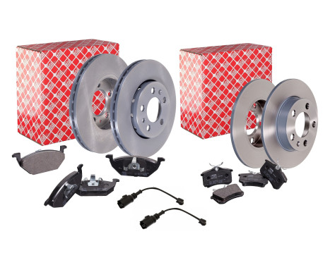 Febi Brake Discs + Brake Pads Combi Deal P-F-09-00032 Febi Combi Deals