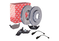 Febi Brake Discs + Brake Pads Combi Deal P-F-09-00394 Febi Combi Deals