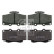 Febi Brake Discs + Brake Pads Combi Deal, Thumbnail 4