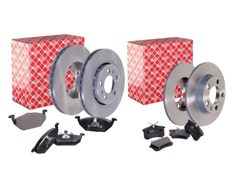 Febi Brake Discs + Brake Pads Combi Deal