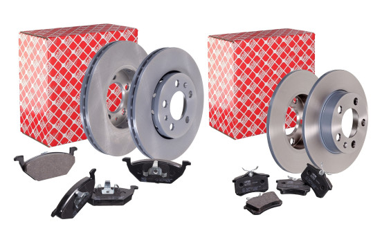 Febi Brake Discs + Brake Pads Combi Deal