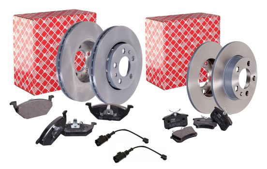 Febi Brake Discs + Brake Pads Combi Deal