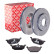 Febi Brake Discs + Brake Pads Combi Deal