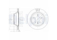 JEU DE 2 DISQUES DE FREIN BG3894 Delphi