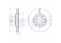 JEU DE 2 DISQUES DE FREIN BG4314 Delphi