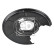 Brake Disc Dust Shield febi Plus, Thumbnail 2
