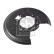 Brake Disc Dust Shield febi Plus, Thumbnail 2