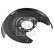 Brake Disc Dust Shield febi Plus, Thumbnail 2