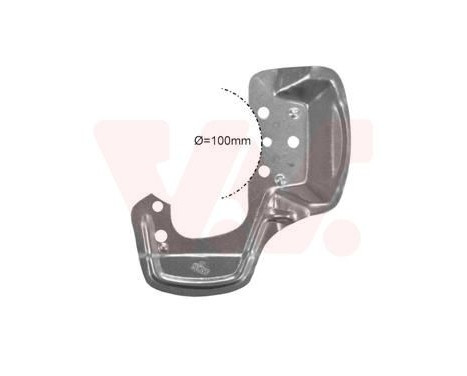 Brake Disc Dust Shield, Image 2