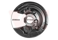 Brake Disc Dust Shield