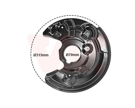 Brake Disc Dust Shield