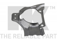 Cover plate, brake disc