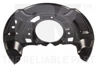Cover plate, brake disc