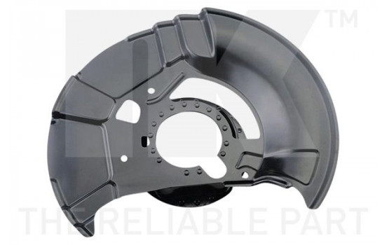 Cover plate, brake disc