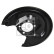 Cover plate, brake disc, Thumbnail 2