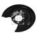 Cover plate, brake disc, Thumbnail 2