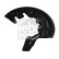Cover plate, brake disc
