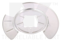 Cover plate, brake disc