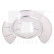 Cover plate, brake disc