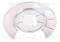 Cover plate, brake disc