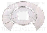 Cover plate, brake disc