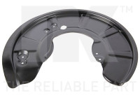 Cover plate, brake disc
