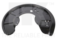 Cover plate, brake disc