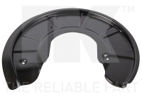 Cover plate, brake disc
