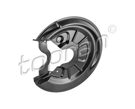 Cover plate, brake disc