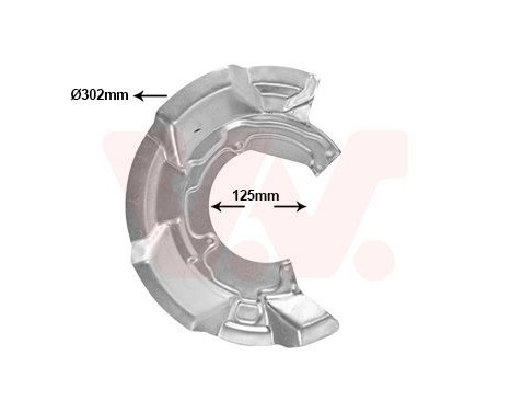 Cover plate, brake disc