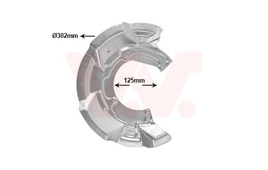 Cover plate, brake disc