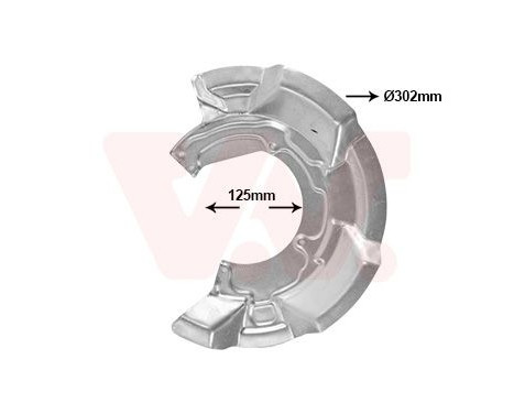 Cover plate, brake disc