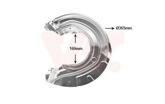 Cover plate, brake disc