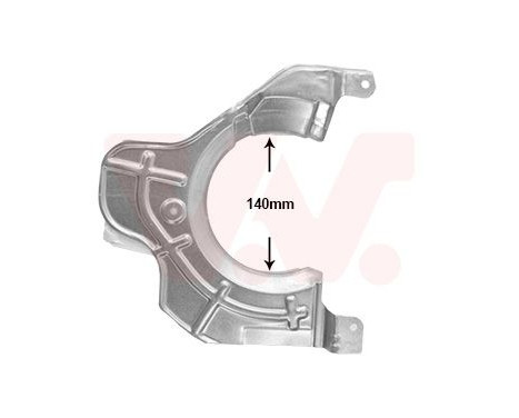 Cover plate, brake disc