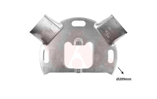 Cover plate, brake disc