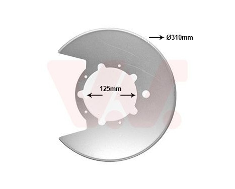 Cover plate, brake disc