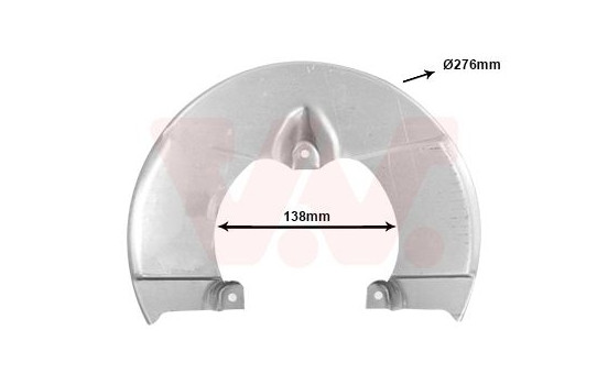 Cover plate, brake disc