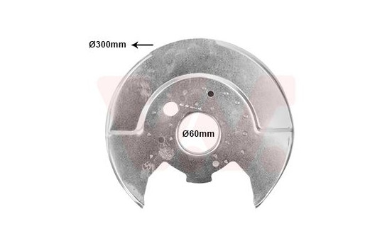 Cover plate, brake disc
