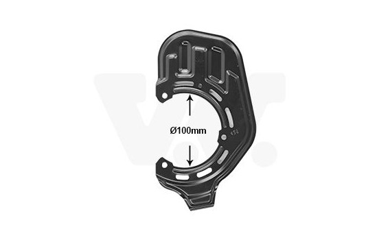Cover plate, brake disc