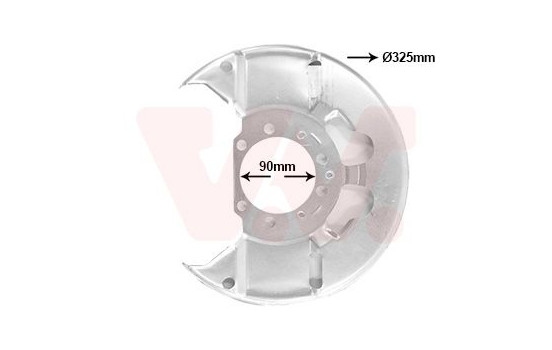 Cover plate, brake disc