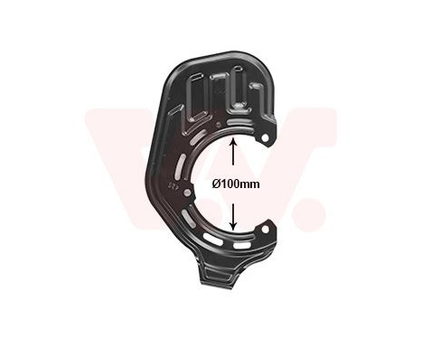 Cover plate, brake disc