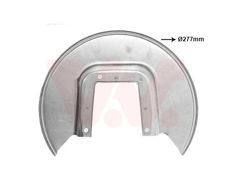 Cover plate, brake disc