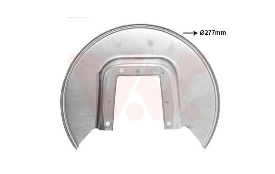 Cover plate, brake disc